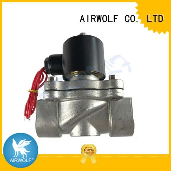 ODM stainless steel solenoid valves for water at discount gas pipe AIRWOLF