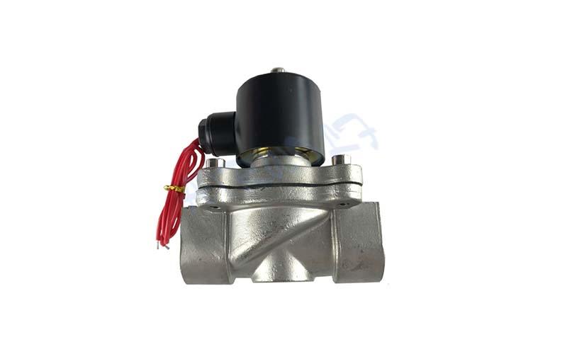 stainless steel solenoid water control valve OEM draining system gas pipe