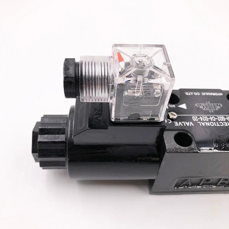 Oil valve SWH-G02-D24-20 plate hydraulic check valve hydraulic solenoid valve