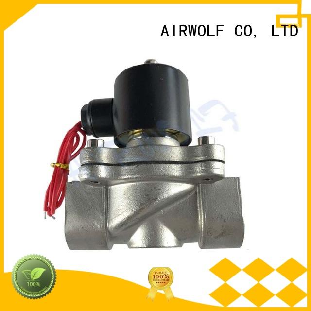 stainless steel solenoid water control valve OEM draining system gas pipe