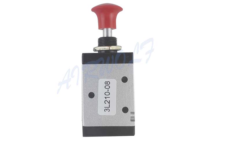 AIRWOLF convenient pneumatic push button valve red wholesale-8