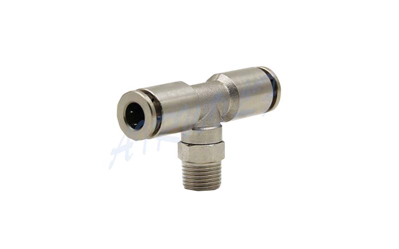 steel pneumatic tube fittings three-way durable for piping system-3