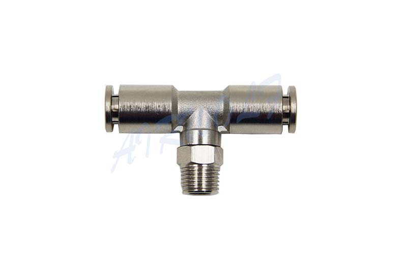 steel pneumatic tube fittings three-way durable for piping system-5