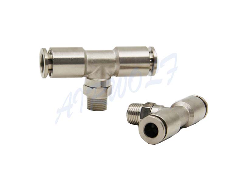 AIRWOLF thread pneumatic pipe fittings stainless steel for piping system-7