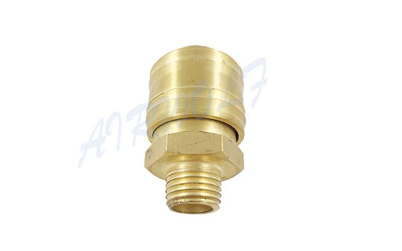 stainless brass pneumatic fittings brass tube fluids industries AIRWOLF