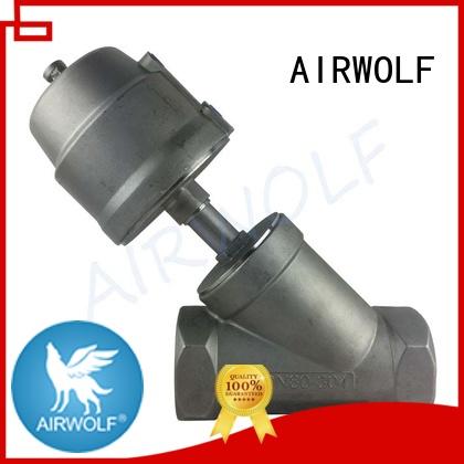 angle seat valves acting gases AIRWOLF
