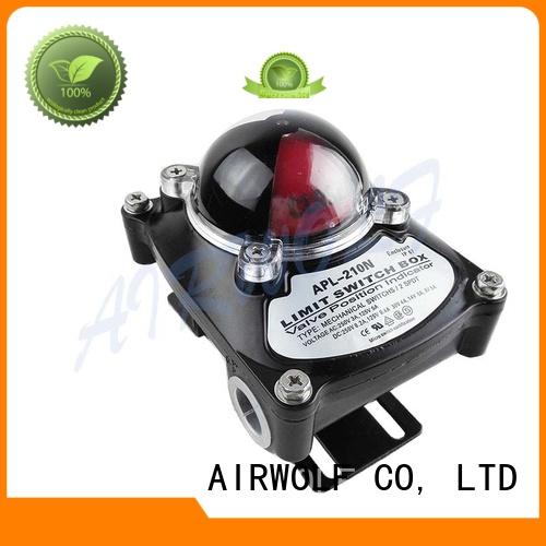 AIRWOLF Brand actuator monitor limit custom pneumatic rotary actuator