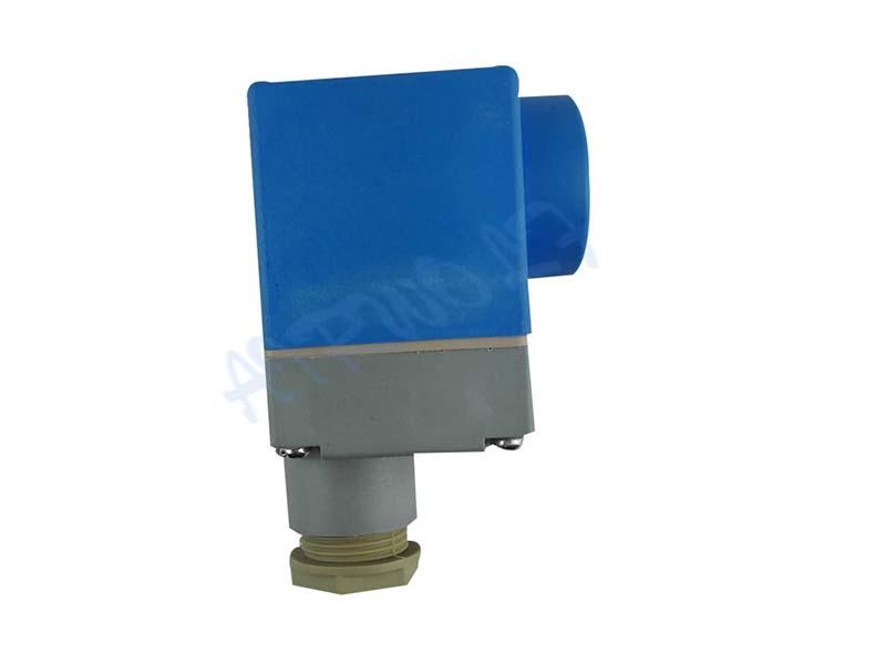 AIRWOLF custom solenoid valve coil spade for enclosures-1
