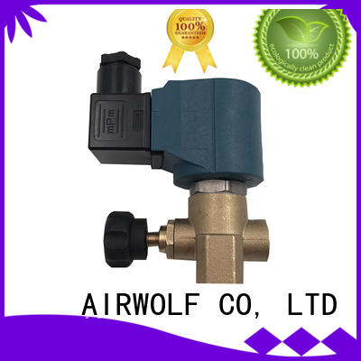 AIRWOLF solenoid valves single pilot adjustable system