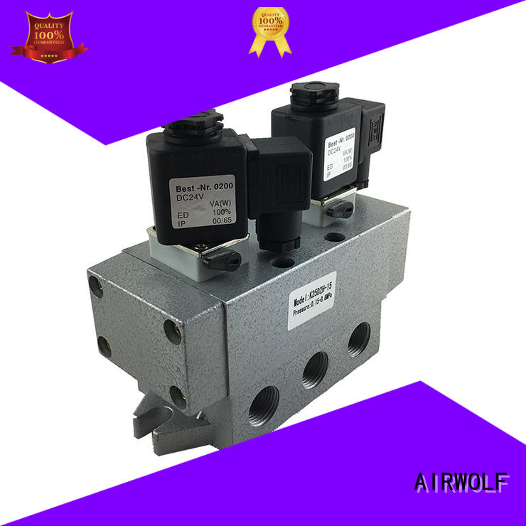AIRWOLF single solenoid valve way for gas pipelines