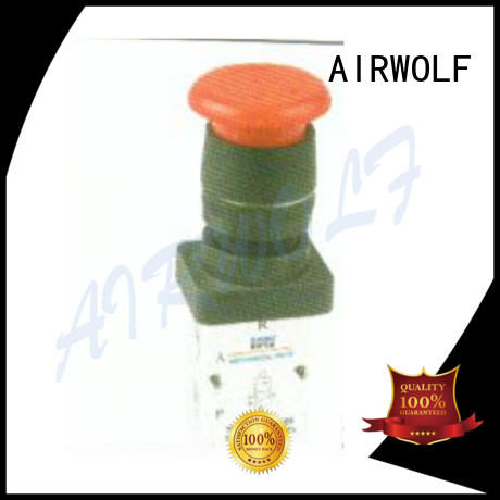 AIRWOLF manual pneumatic manual control valve mini bulk production