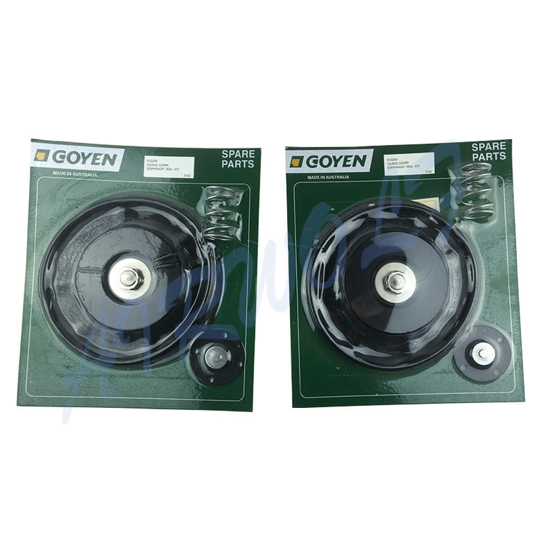 4 inch Double diaphragm pulse jet valve repair kit K10200 Nitrile / K10201 Viton for Goyen type CA102MM RCA102MM-1