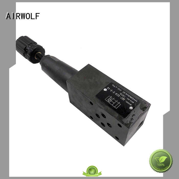 AIRWOLF hydraulic proportional valve low-cost for gas opening