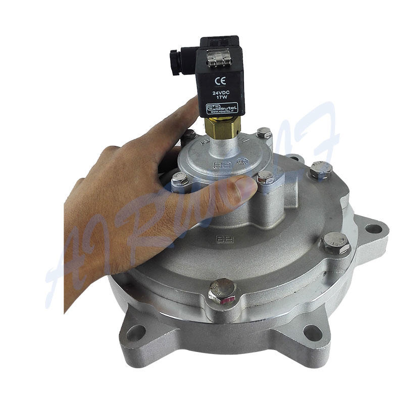 controlled pulse valve function colse air