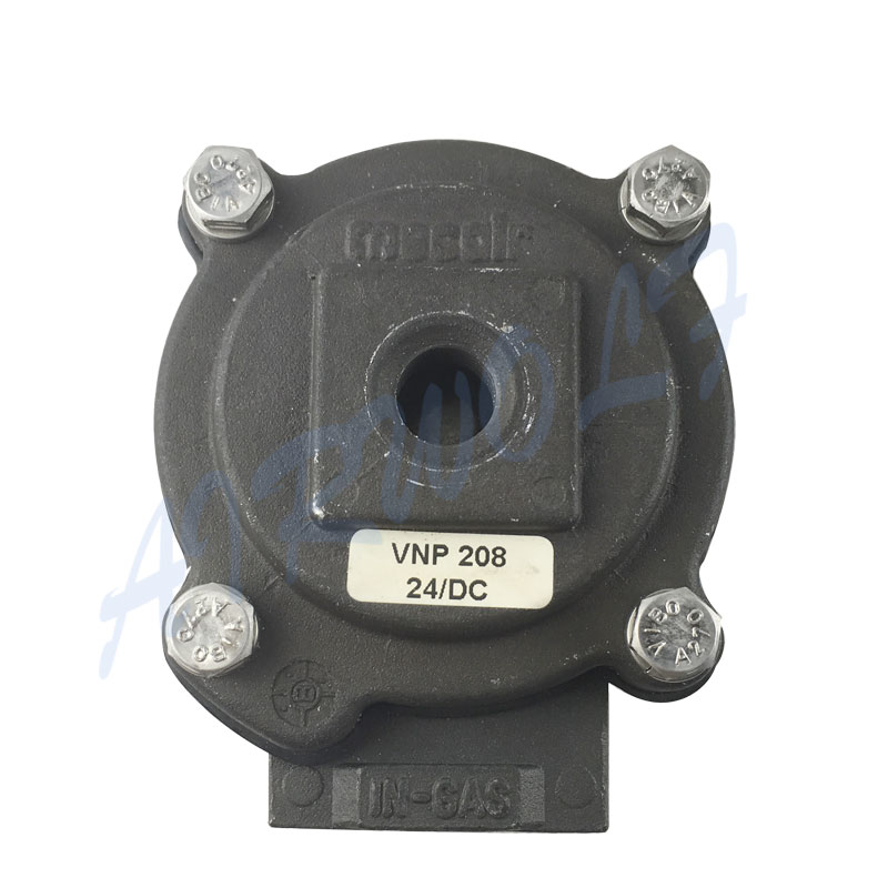 Meacir series 3/4 black Aluminum alloy air control VEM206 VEM208 Pulse jet valve-5