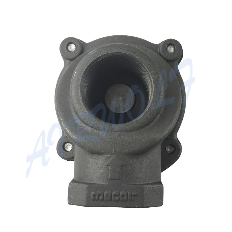 MECAIR type 1-1/2 inch aluminium black VEM214 pneumatic control pulse jet valve-7