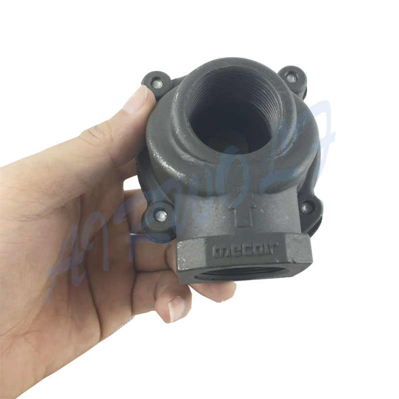 MECAIR Type Aluminum alloy 3/4 VNP206 1 inch VNP208 220VDC Pulse jet valve-5