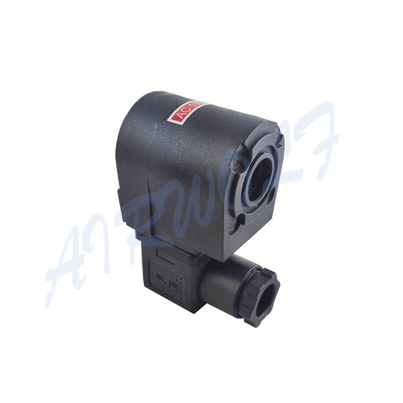 PM-60 Taeha type All the typ AC220V solenoid valve coil Black