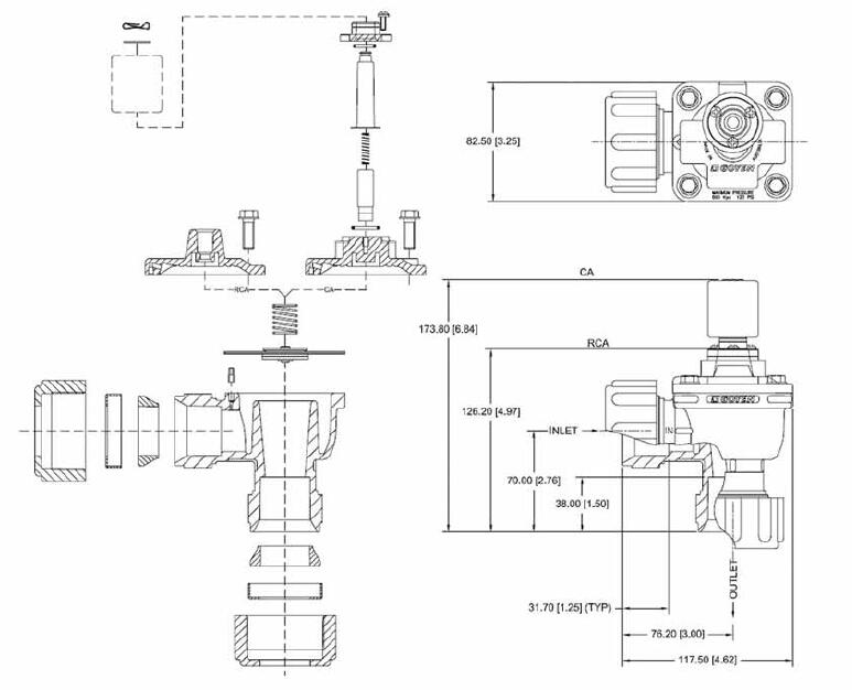 solenoid valved pulse jet plans aluminum alloy cheap price dust blowout