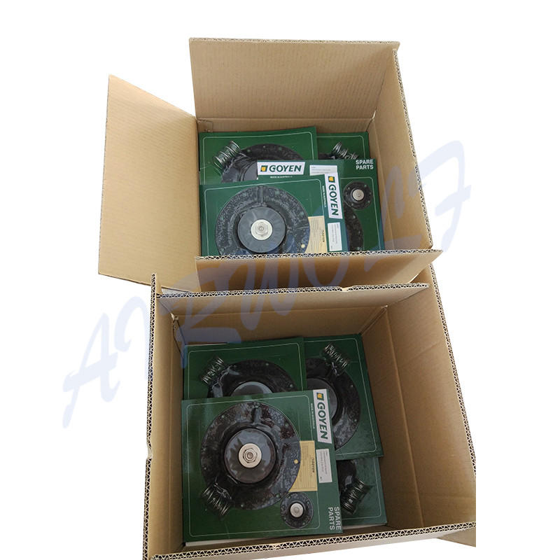 4 inch Double diaphragm pulse jet valve repair kit K10200 Nitrile / K10201 Viton for Goyen type CA102MM RCA102MM