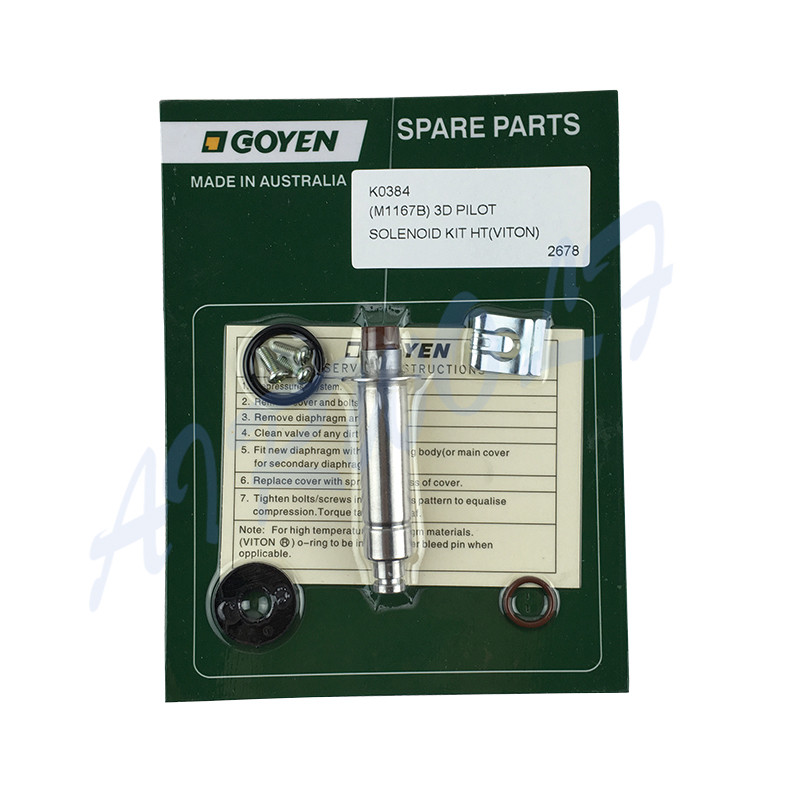 Armature Plunger K0380 / K0384 Pilot repair kit for Goyen type pulse jet solenoid valve-5