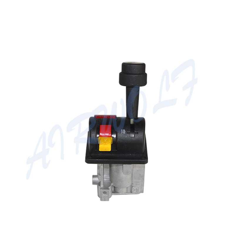 BKQF34-B HYVA 14750665H Dump Truck control Tipping valve 4 Hole with Slow Down Button
