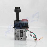 Silver 4 Hole Dump Truck Tipping valve With PTO Switch and Indicator Light BKQF34-C HYVA  type 14750665H
