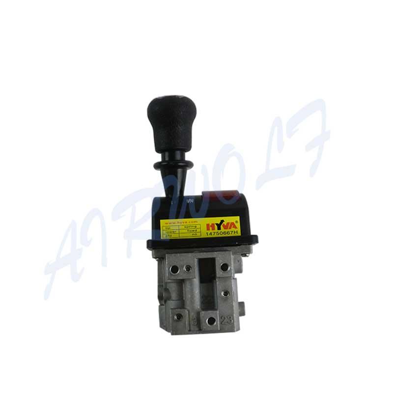 FLYQF34-B HYVA 14750667H with oval rubber handle and PTO Switch Dump Truck Control Valve