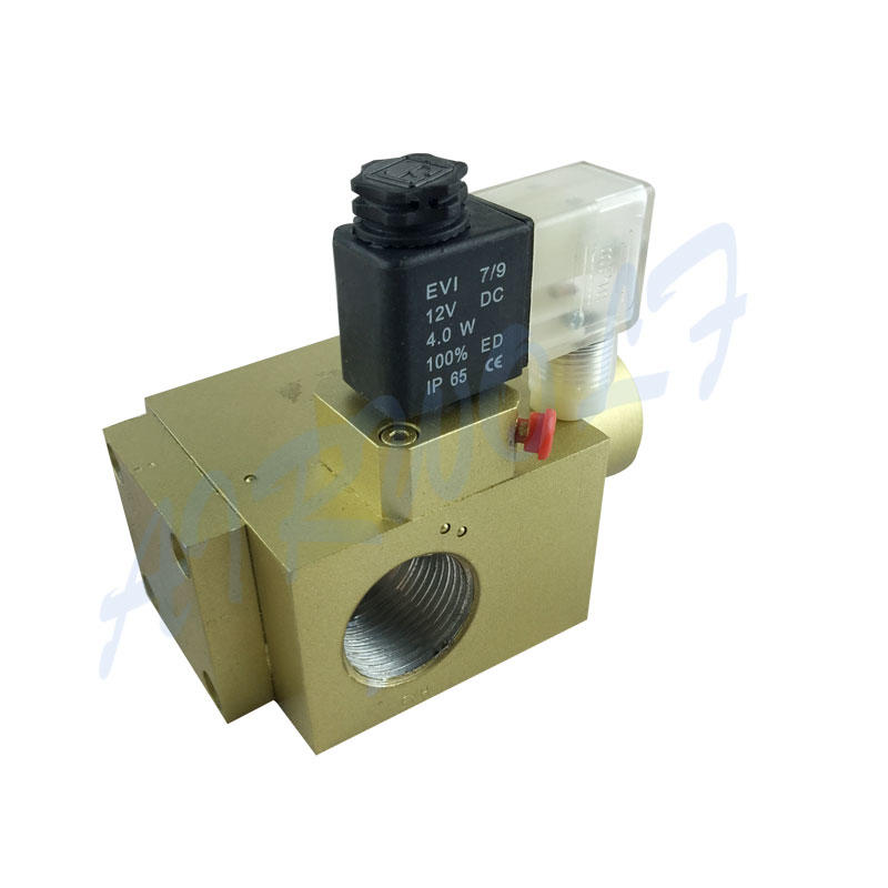 Yellow Three - Ring Pneumatic Control Valve GV-20 For Packing Machine