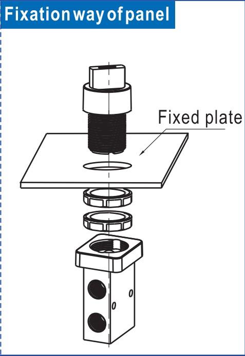 AIRWOLF slide pneumatic manual valves operate bulk production