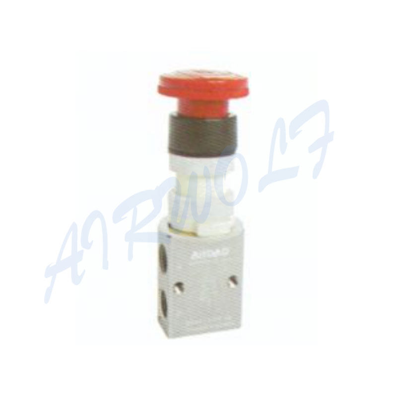 Airtac 3/2 way S3PL series Aluminum alloy PL Latching  type red  S3PL-06 1/8 control valve