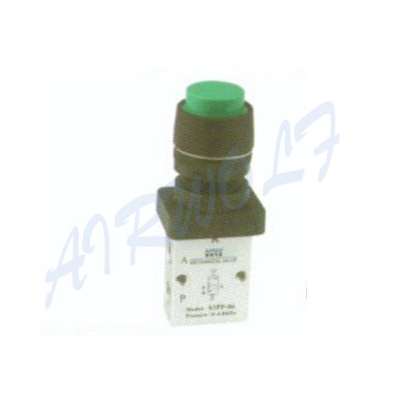 Airtac 3/2 way  Aluminum alloy Green PP protruding type NS3PP-M5 mechanical valve