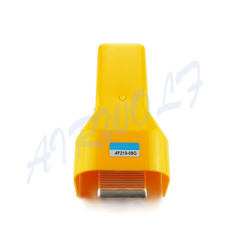 Airtac Type Foot Valve With Plastic Protection Cover 4F210-08G 4F210-08LG Pedal Valve