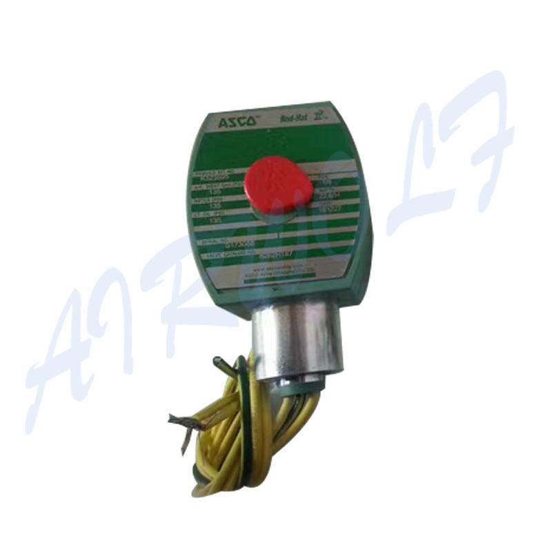AIRWOLF hot-sale single solenoid valve operated for gas pipelines
