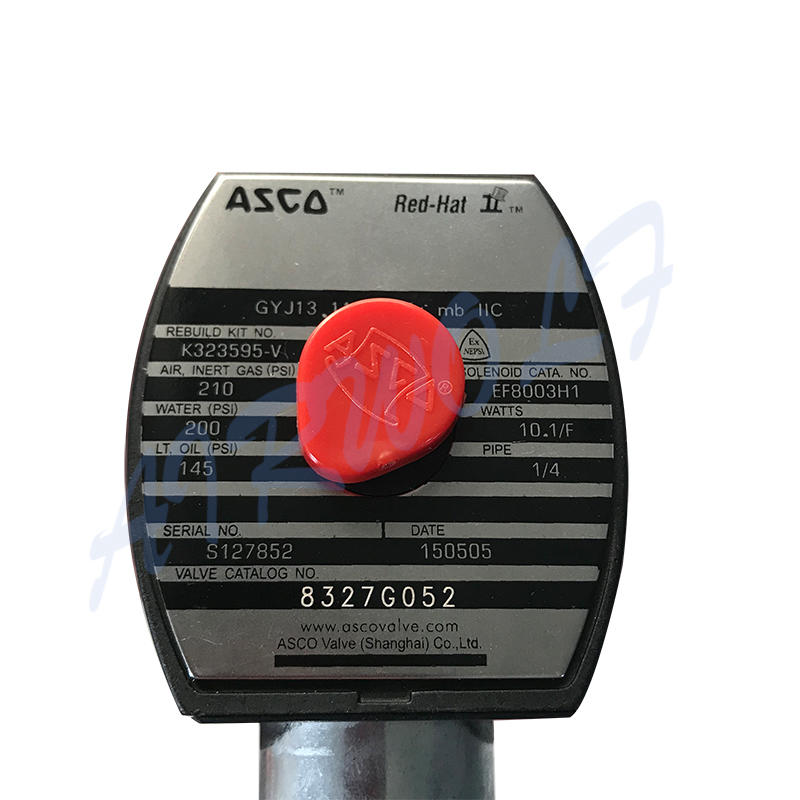 AIRWOLF aluminium alloy electromagnetic solenoid valve high-quality switch control