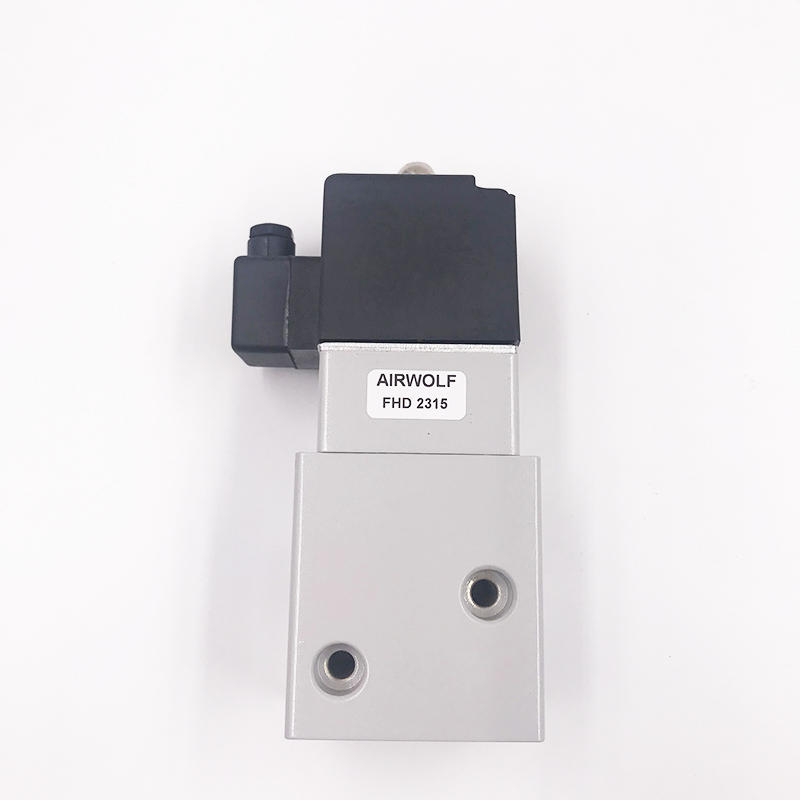 AIRWOLF aluminium alloy pneumatic solenoid valve single pilot switch control
