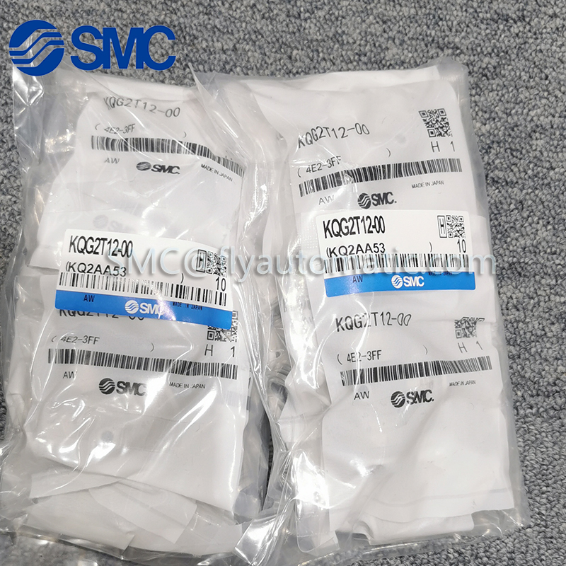 Male Branch Tee SMC SS316 T Series KQG2T06-01S KQG2T08-02S KQG2T10-02S KQG2T12-03S