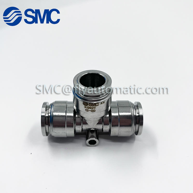 SMC Different Diameter Tee Quick connector KGQ2T06-08 KGQ2T08-10 KGQ2T10-12 KGQ2T12-16