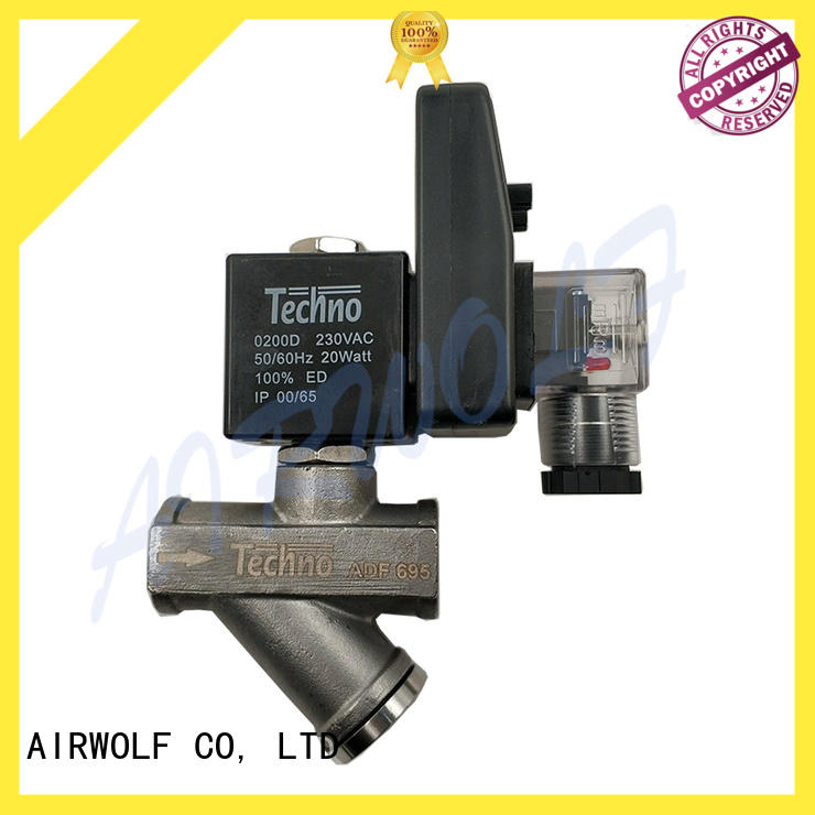 AIRWOLF OEM normally open solenoid valve water at discount gas pipe