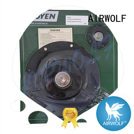 AIRWOLF stainless steel air valve repair kit nitrile textile industry