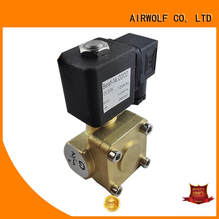 AIRWOLF aluminium alloy pneumatic solenoid valve way switch control
