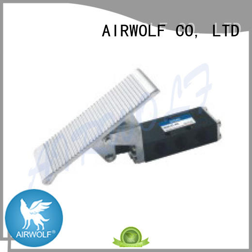 high quality pneumatic push button valve operate bulk production AIRWOLF