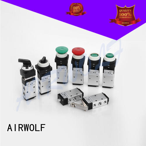 AIRWOLF custom pneumatic manual control valve operation at discount