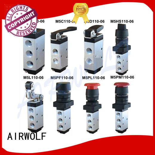 AIRWOLF cheapest price push button pneumatic air valve stroke bulk production