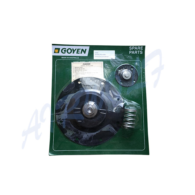 Goyen type pulse valve CA50T RCA50T CA62T RCA62T Diaphragm Repair Kits K5004 Nitrile / K5000 Viton-1