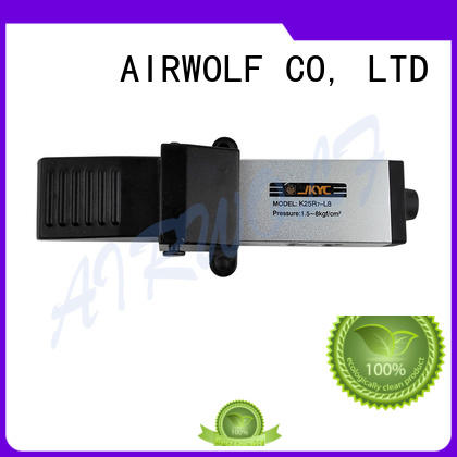 AIRWOLF hand-switching pneumatic push button valve basic bulk production