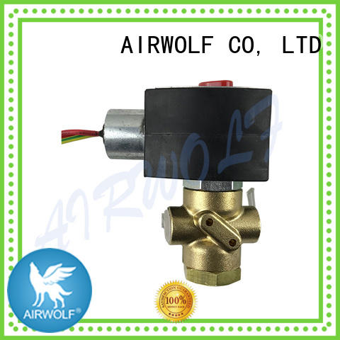 AIRWOLF pilot operated solenoid valve body direction system