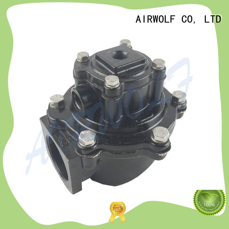 MECAIR type 1-1/2 inch aluminium black VEM214 pneumatic control pulse jet valve