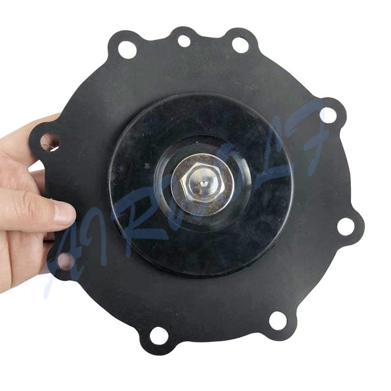 Korea Joil type Diaphragm valve repair kit JISI102 Nitrile 4 inch wih spring-1