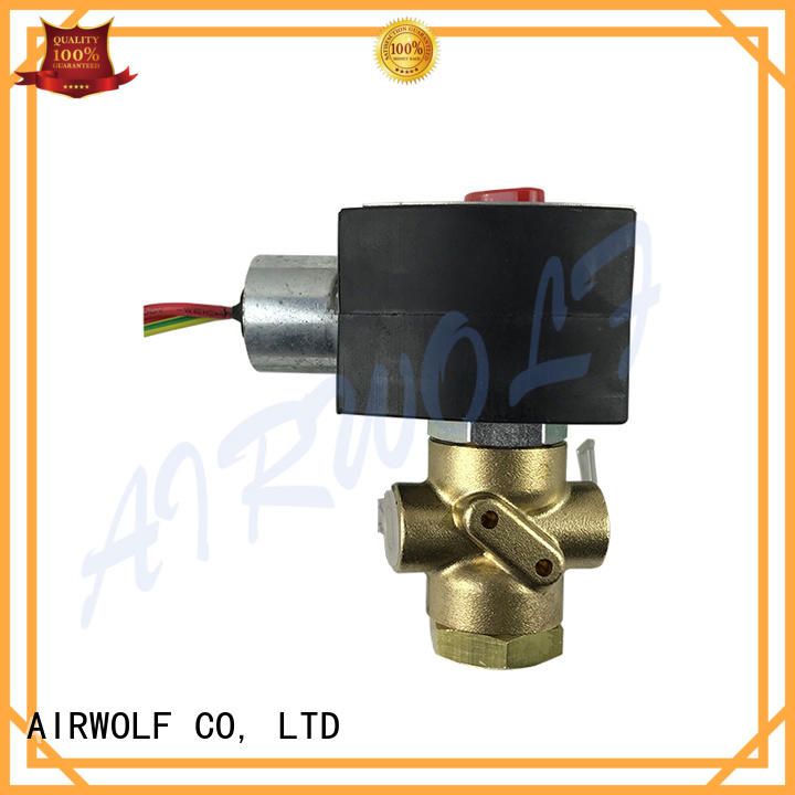 AIRWOLF hot-sale single solenoid valve body liquid pipe